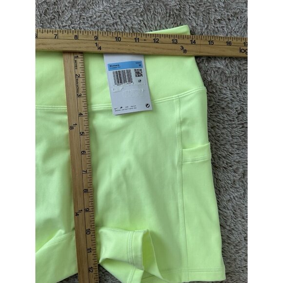 Nike Advantage Dri-FIT Tennis Shorts Women's Barely Volt/Black Elastic Waist New - Picture 11 of 16